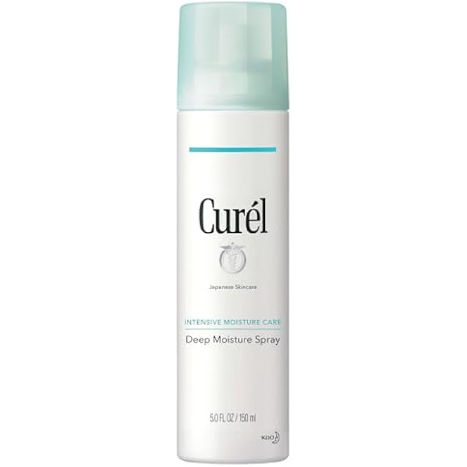 Curel JAPANESE SKIN CARE DEEP MOISTURE SPRAY, SPRAY ON MOISTURIZER FOR DRY SKIN, FACE HYDRATING SPRAY WITH CERAMIDES, 5 OZ - Image 1